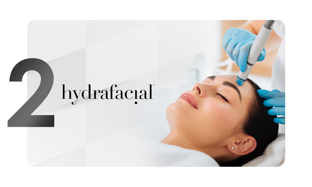 Digital graphic displaying a free birthday Hydrafacial benefit of being a member of Nova Clinic's VIP loyalty club.